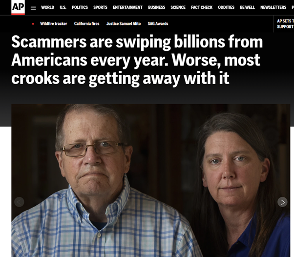 Scammers Use AI to Steal Billions from Elderly